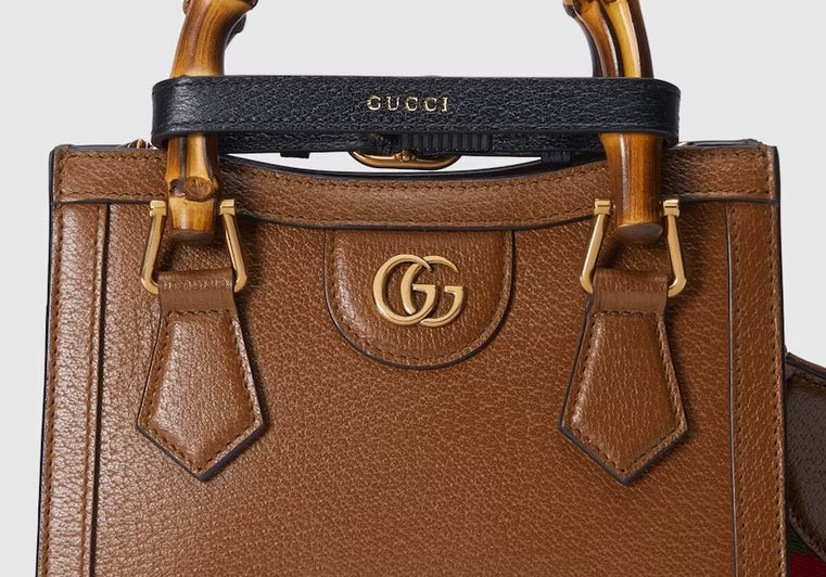 Gucci Diana Small Tote Bag Cuir Leather