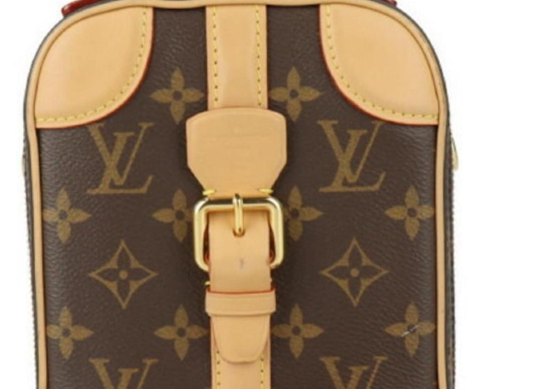 Louis Vuitton Vallisette Vertical Handbag Monogram Canvas