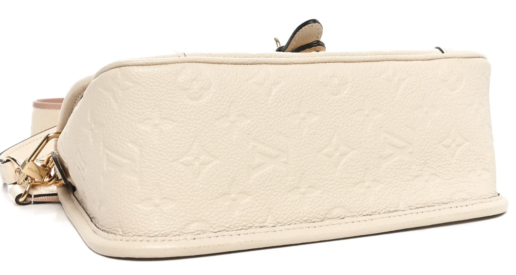 Louis Vuitton Diane Ivory Monogram Empreinte