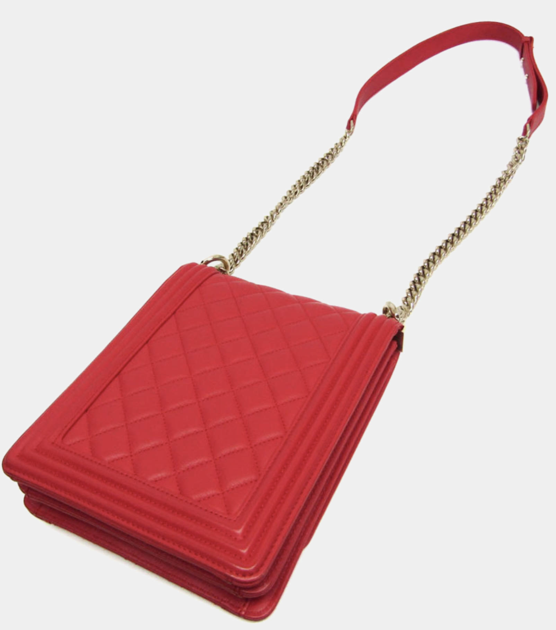 Chanel North South Bag Red
