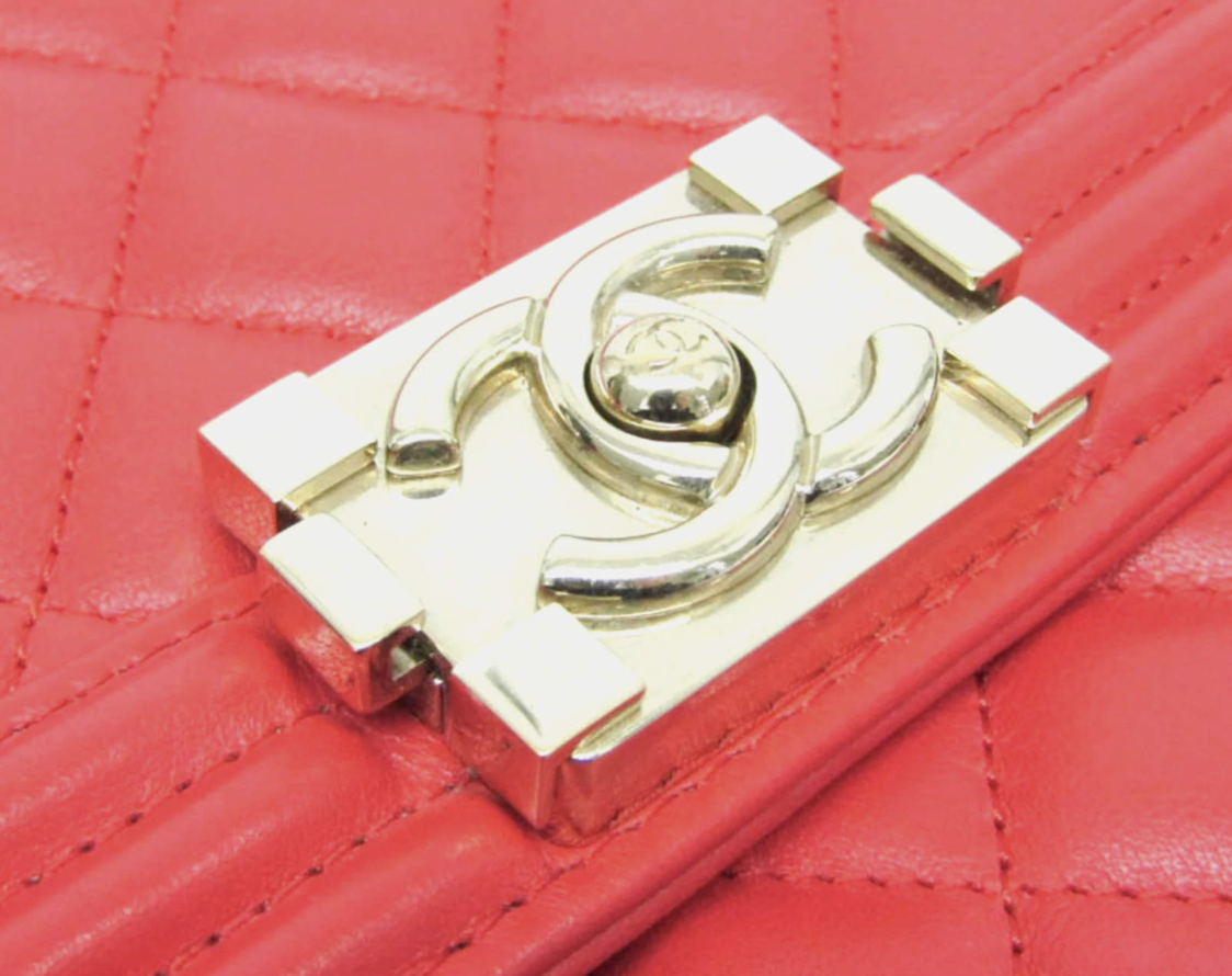 Chanel North South Bag Red