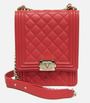 Chanel North South Bag Red
