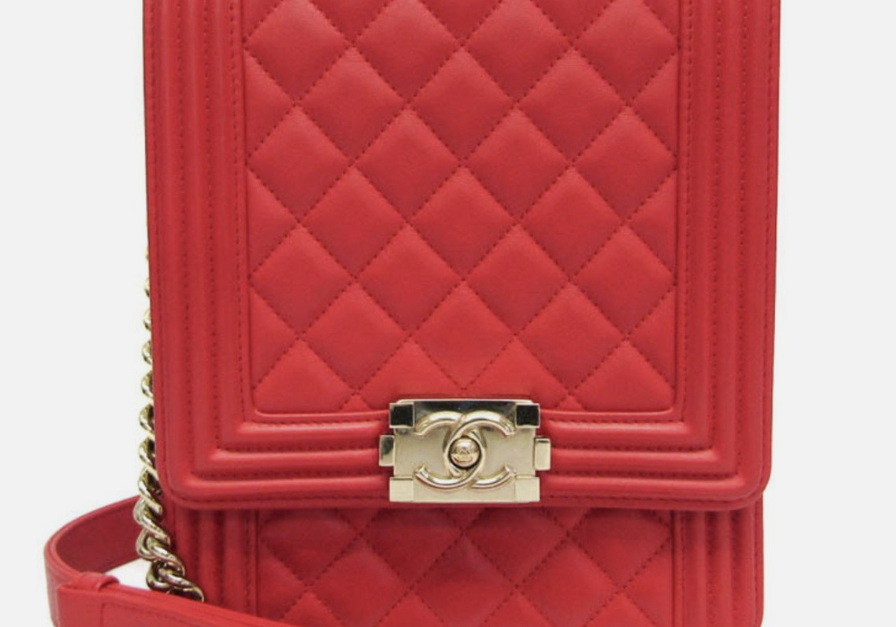 Chanel North South Bag Red