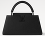 Louis Vuitton East West Capucines MM So Black