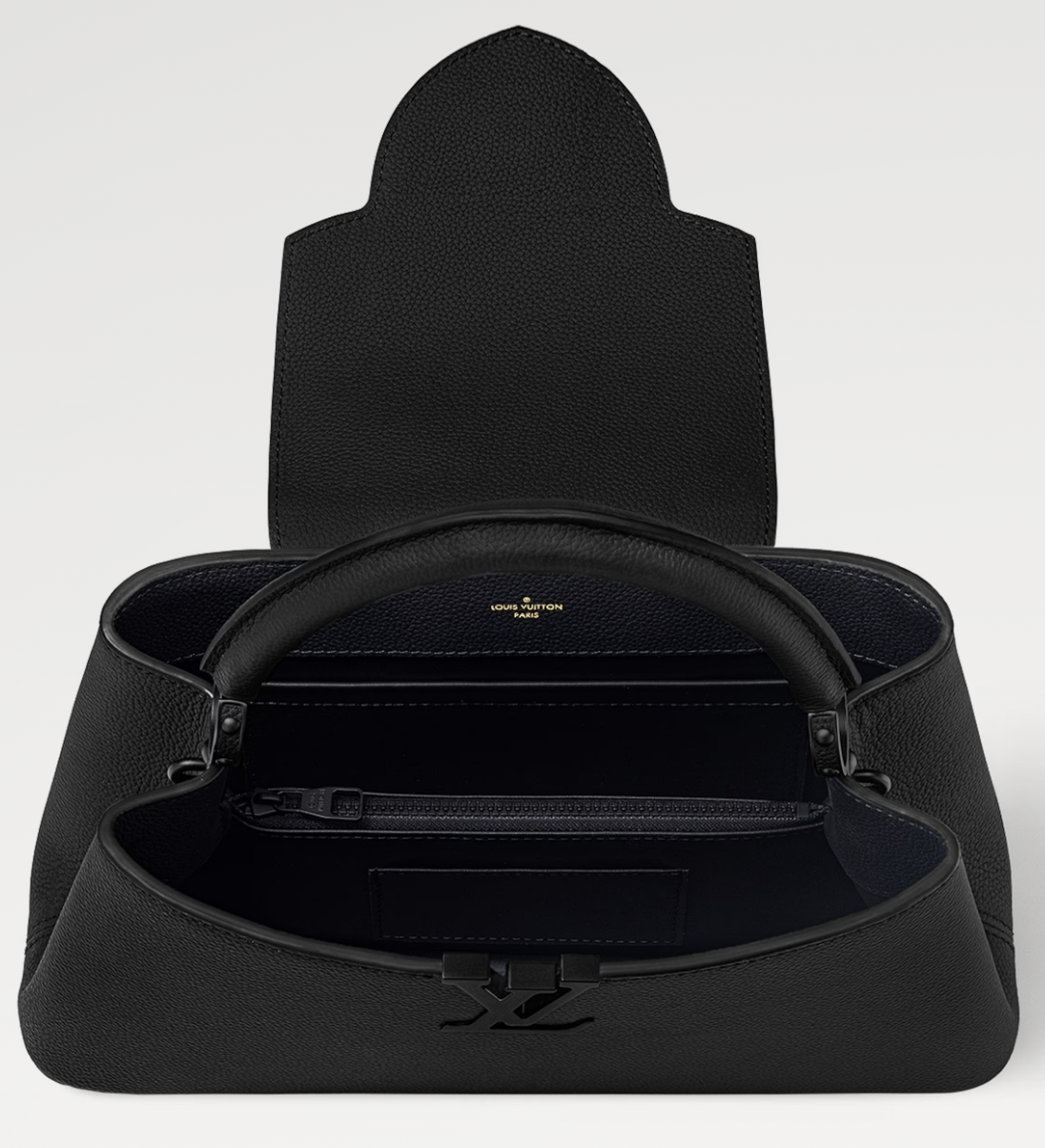 Louis Vuitton East West Capucines MM So Black
