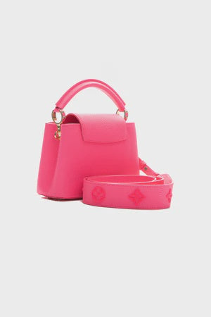 Louis Vuitton Capucines Mini Neon Pink Taurillon Leather