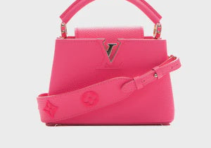 Louis Vuitton Capucines Mini Neon Pink Taurillon Leather
