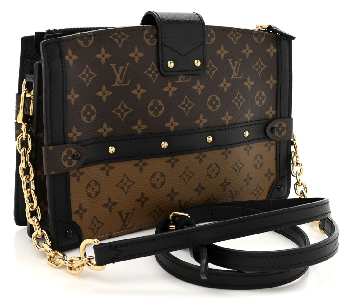 Louis Vuitton Petite Malle  Reverse Monogram Trunk