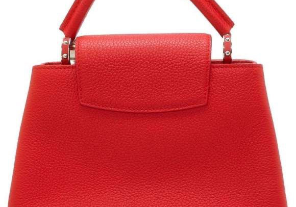Louis Vuitton Capucines BB Red Taurillon Leather