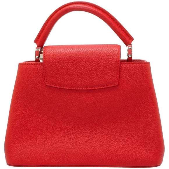 Louis Vuitton Capucines BB Red Taurillon Leather