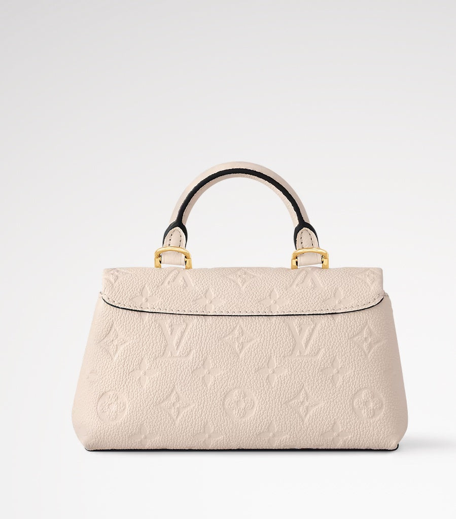 Louis Vuitton Small Madeline Empreinte Leather Cream