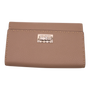 Fendi Continental Wallet Taupe Leather