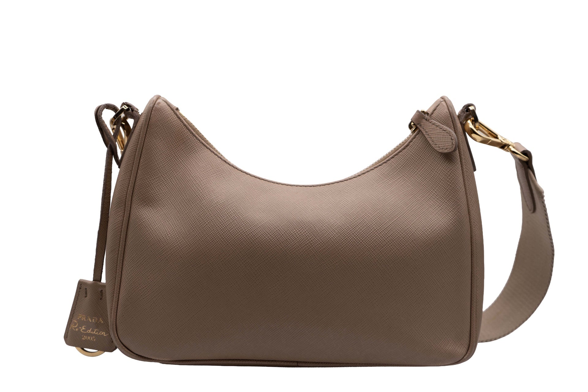 Prada Saffiano Leather Beige