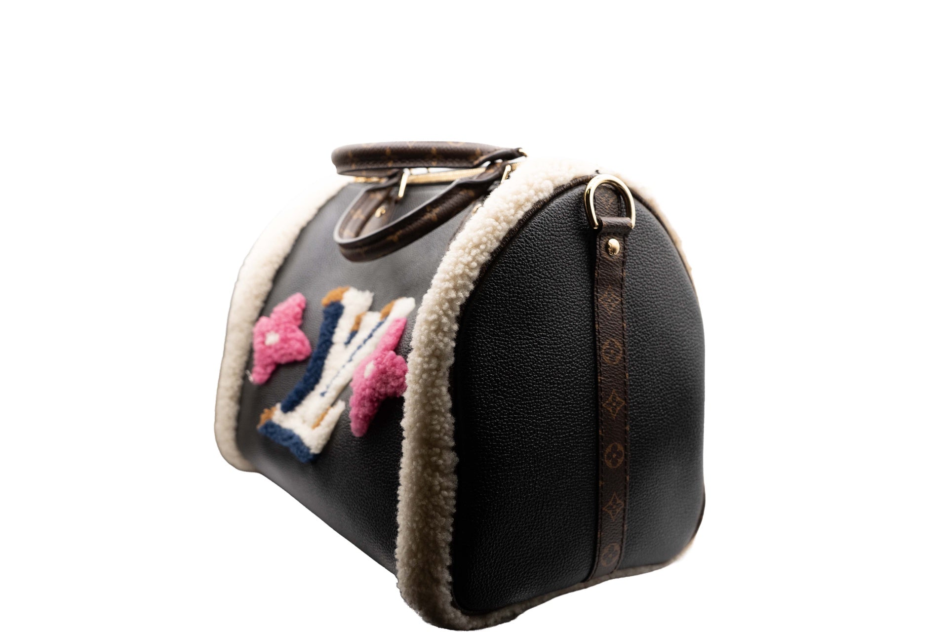 Louis Vuitton Monogram Teddy Speedy Bandoulieré 30