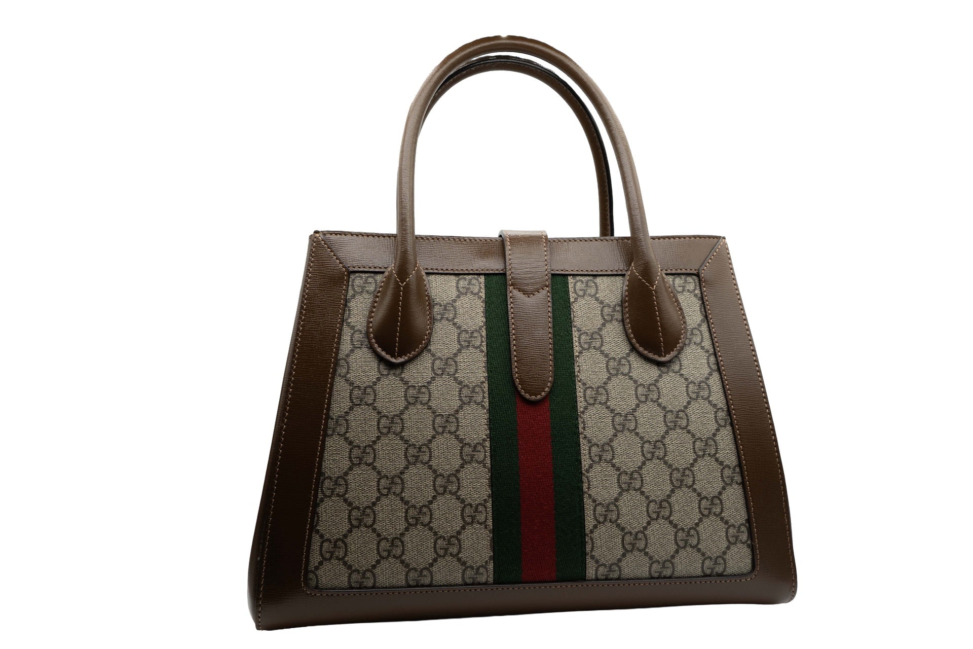 Gg Supreme Medium Tote Piston Closure