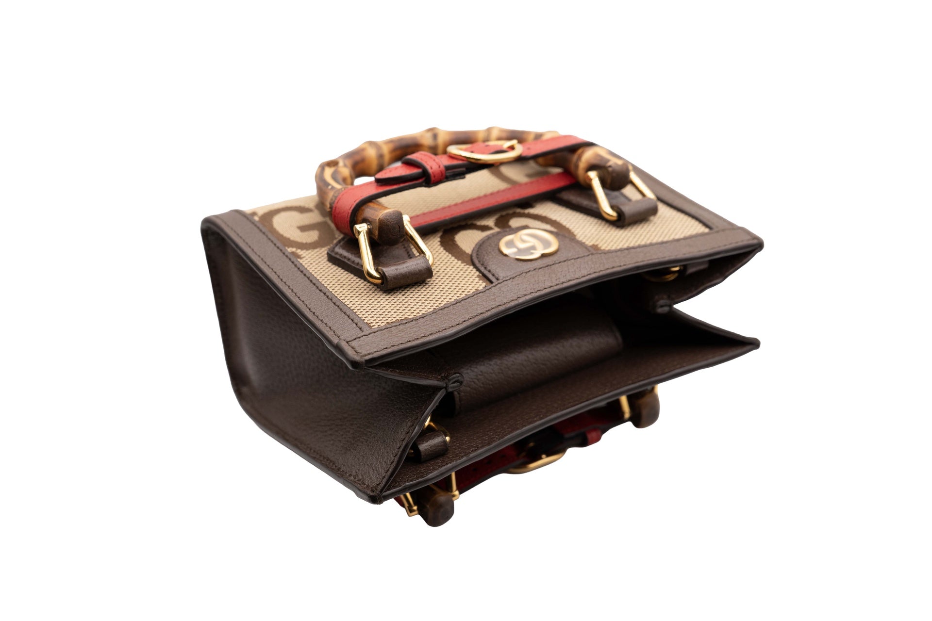 Gucci Diana GG Mini Tote Camel