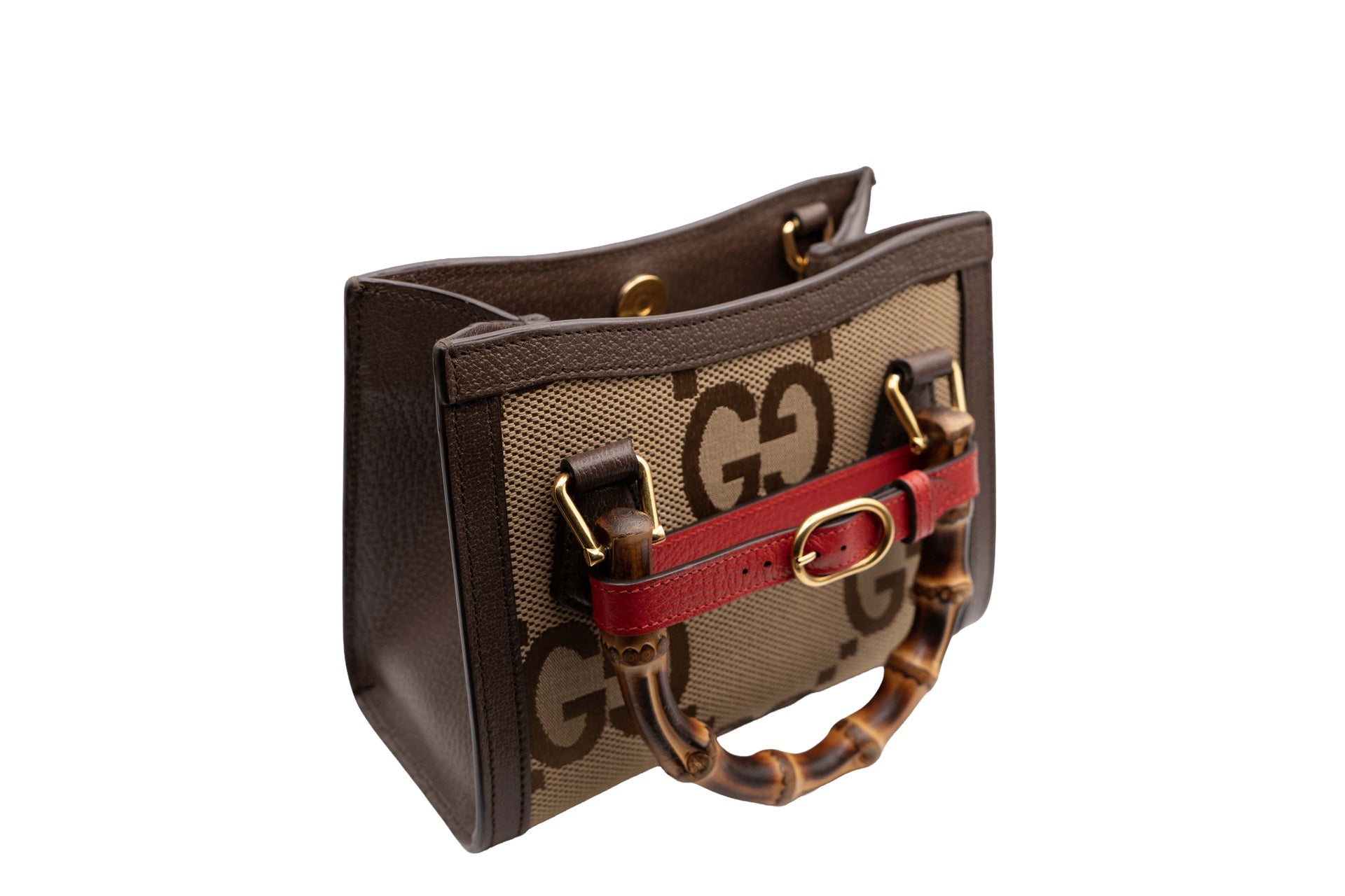 Gucci Diana GG Mini Tote Camel
