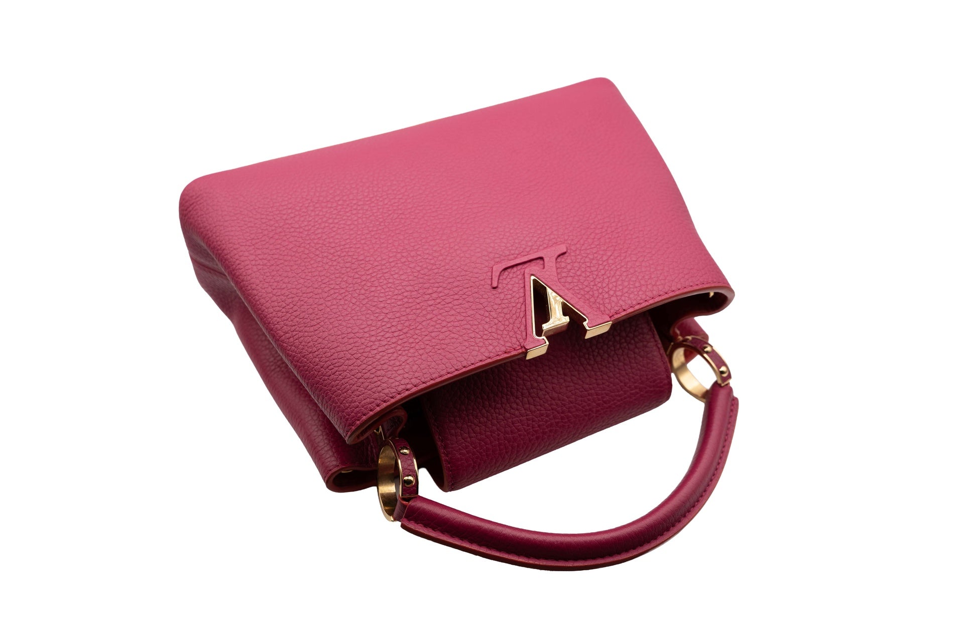 Louis Vuitton Capucines Bag Pink Leather Limited Edition