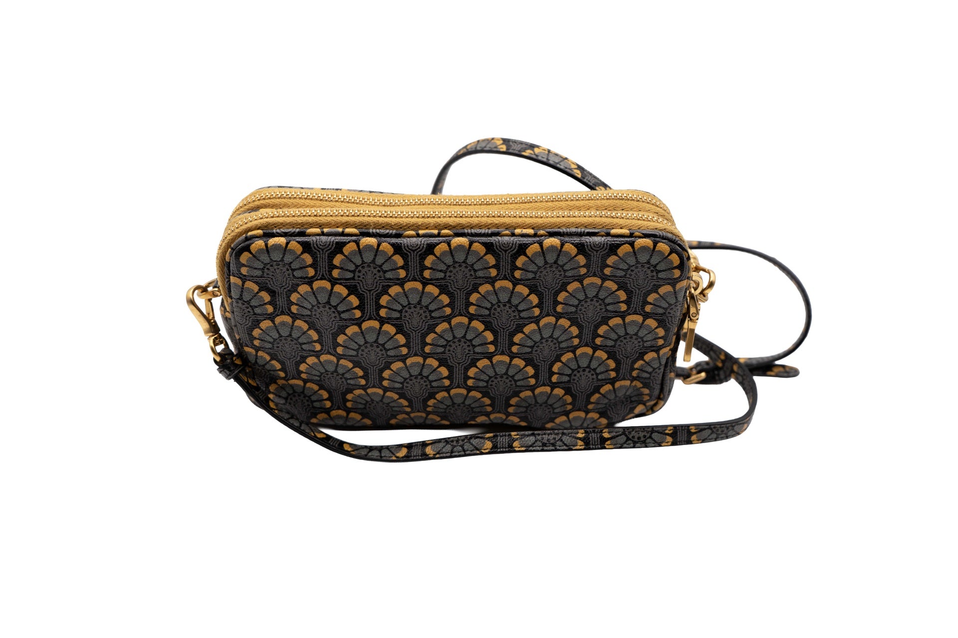 Miu Miu Floral Double Zip Crossbody
