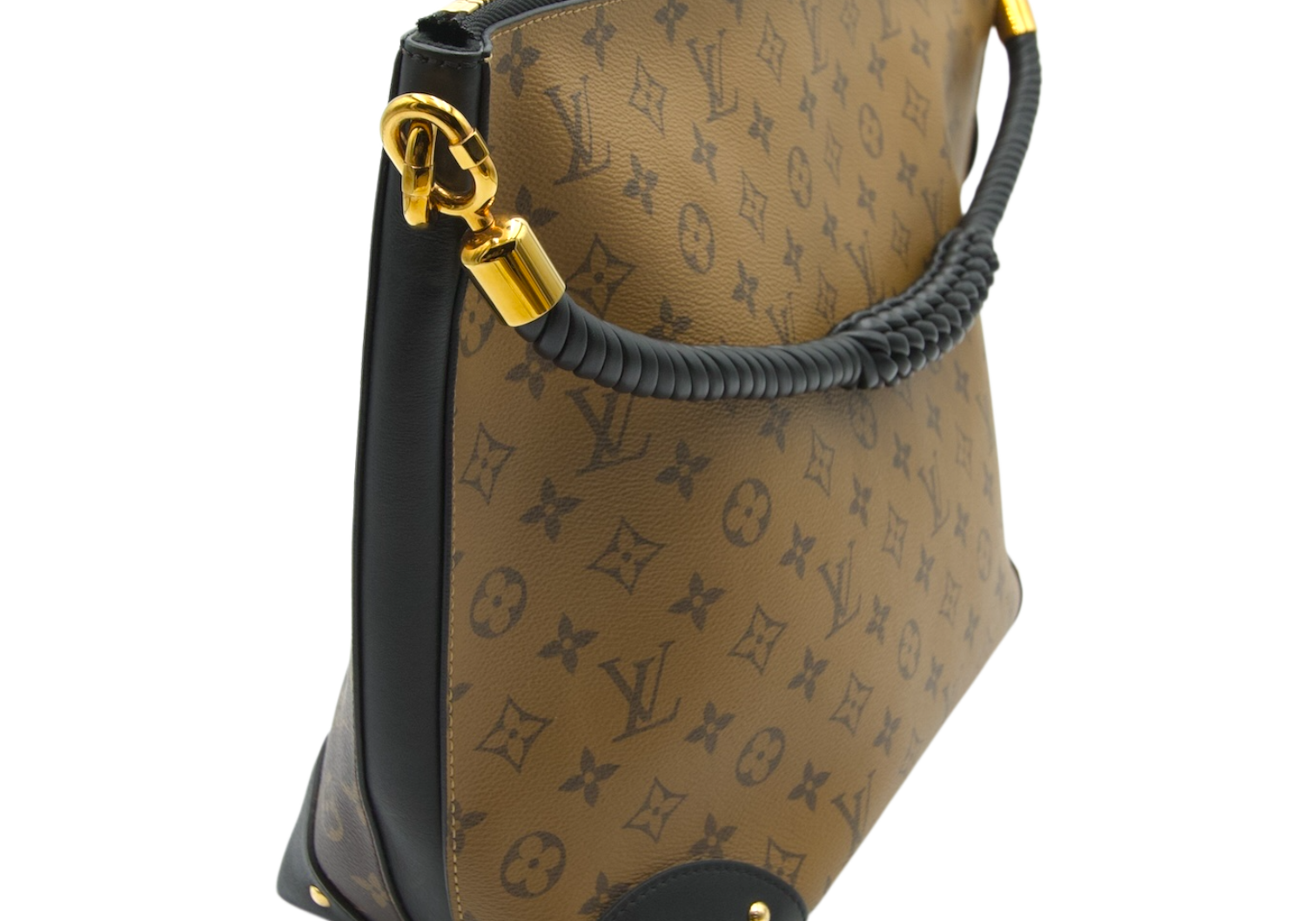 Louis Vuitton Triangle Softy Reverse Monogram Bag