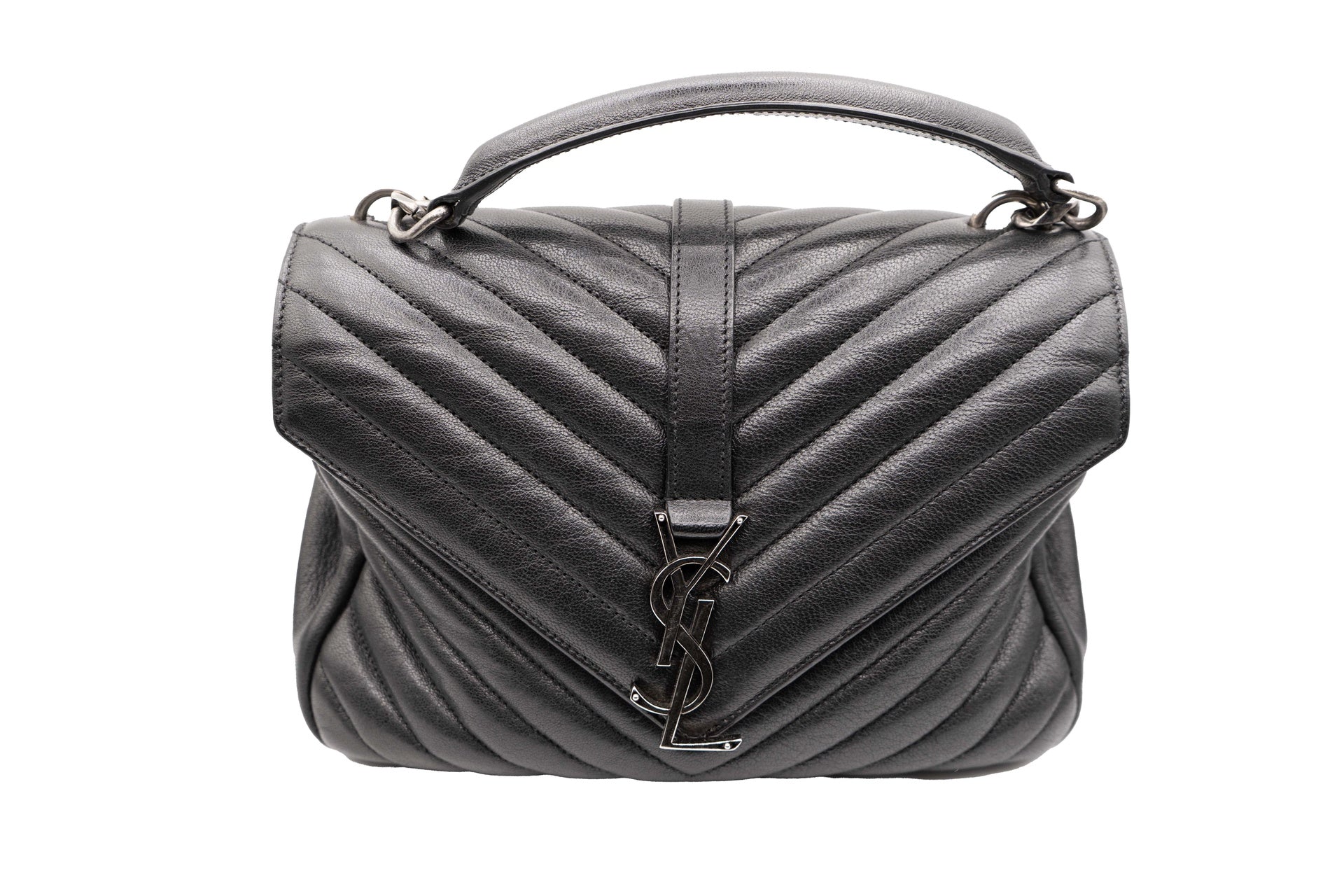 Saint Laurent College Medium Bag Black