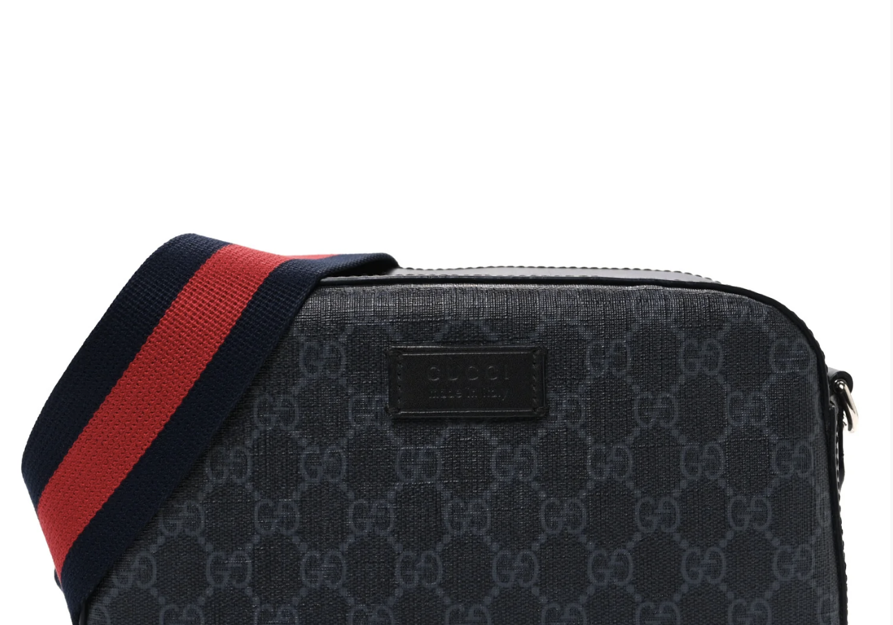 Gucci Web GG Crossbody Bag Unisex