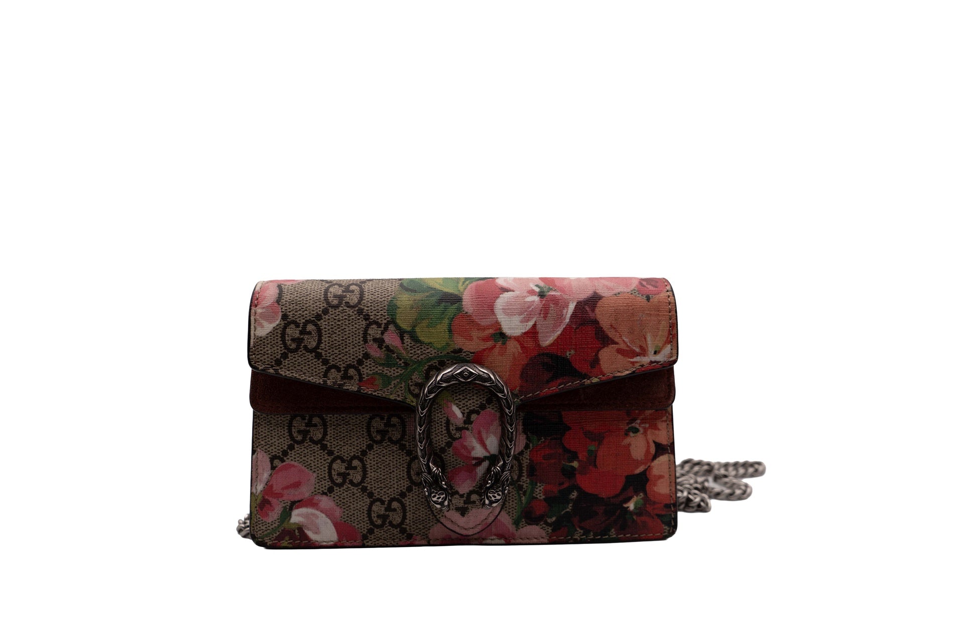 Gucci GG Blooms Super Mini Dionysus Shoulder Bag