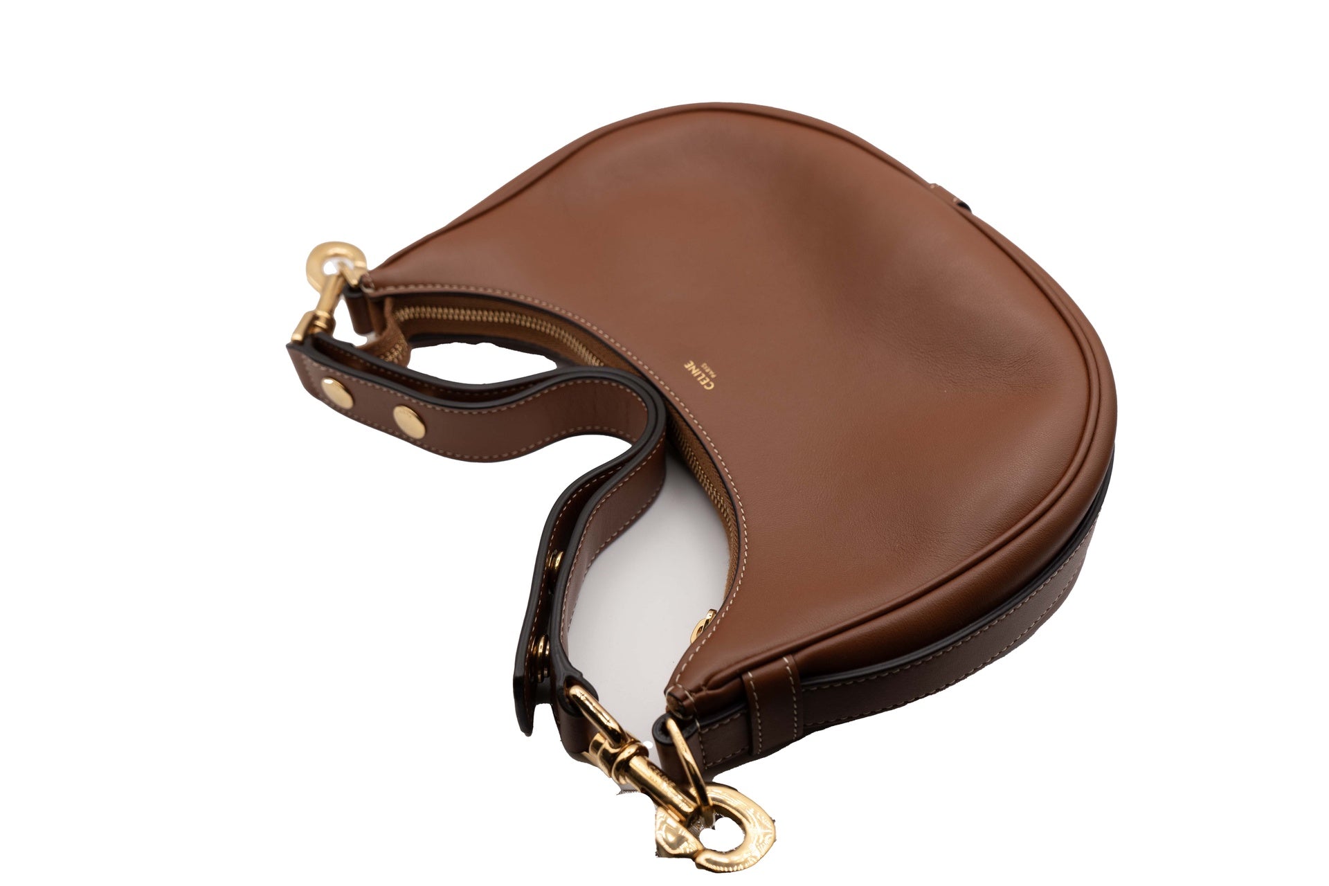 Celine Smooth Calfskin Ava Shoulderbag. (Strap Sold Separately).