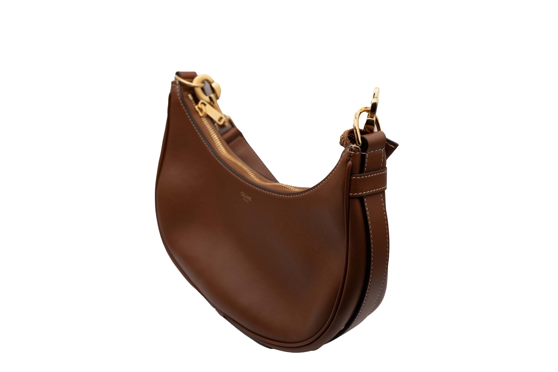 Celine Smooth Calfskin Ava Shoulderbag. (Strap Sold Separately).