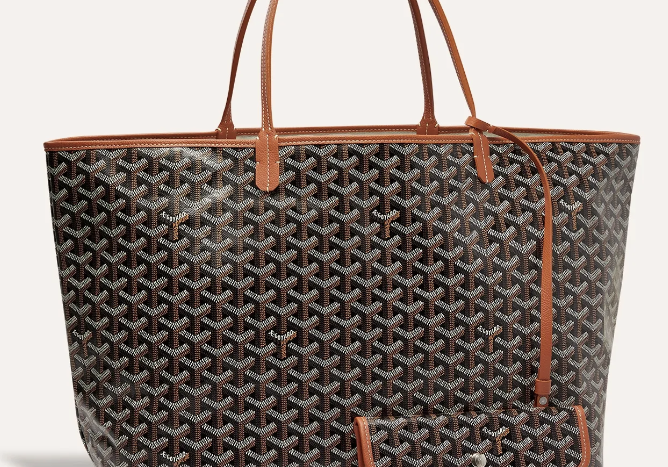 Goyard Goyardine Saint Louis GM Tote Bag