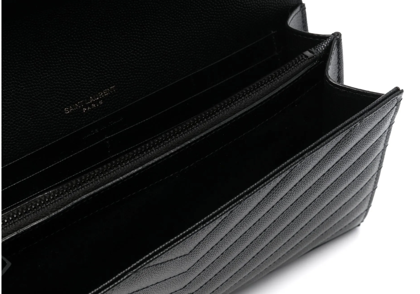 Saint Laurent Cassandre Matelassé Black