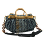 Louis Vuitton Denim Cabas Raye GM