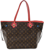 Louis Vuitton Monogram Totem Neo Neverfull MM Flamingo