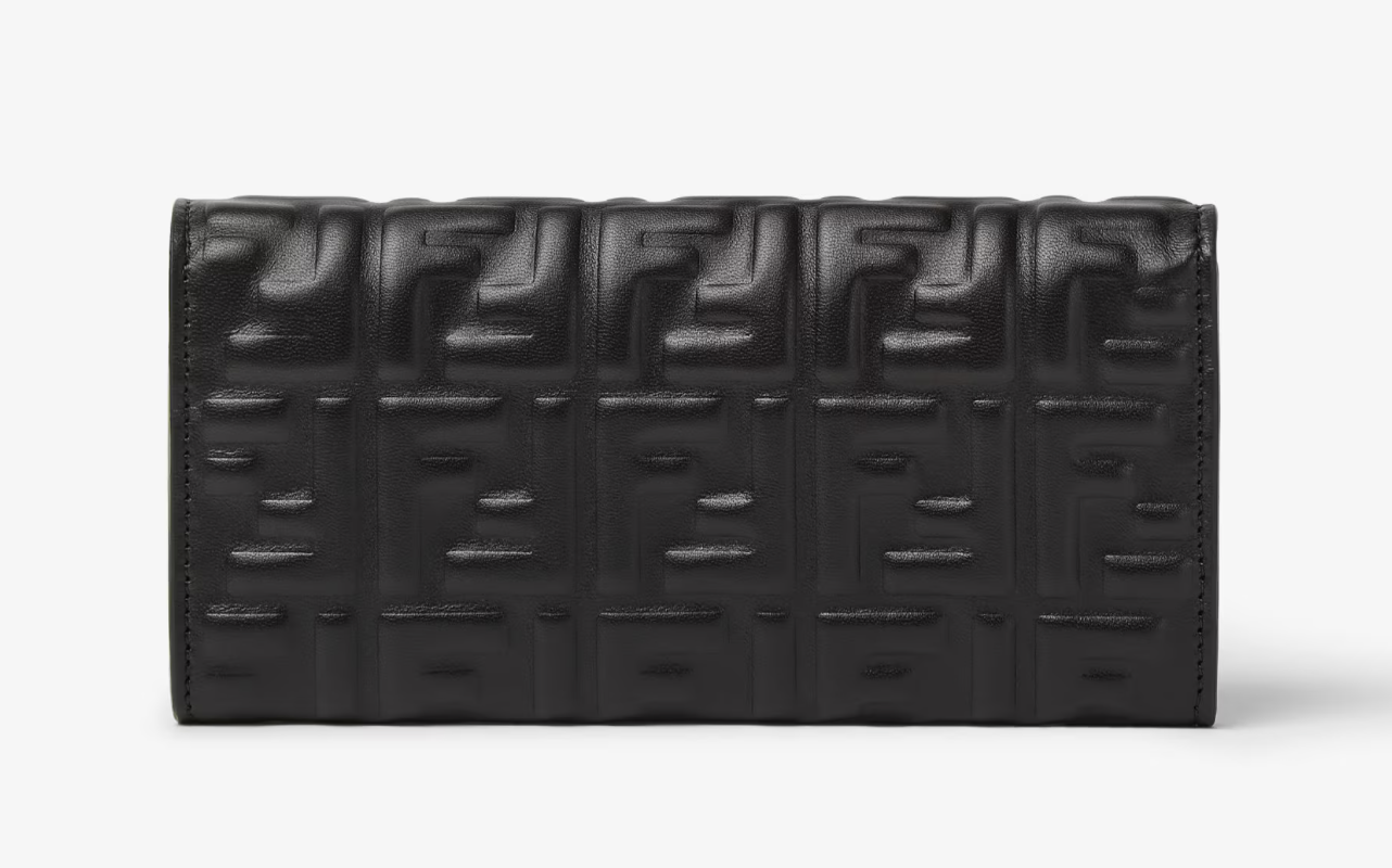 Fendi Baguette Continental Wallet on Chain