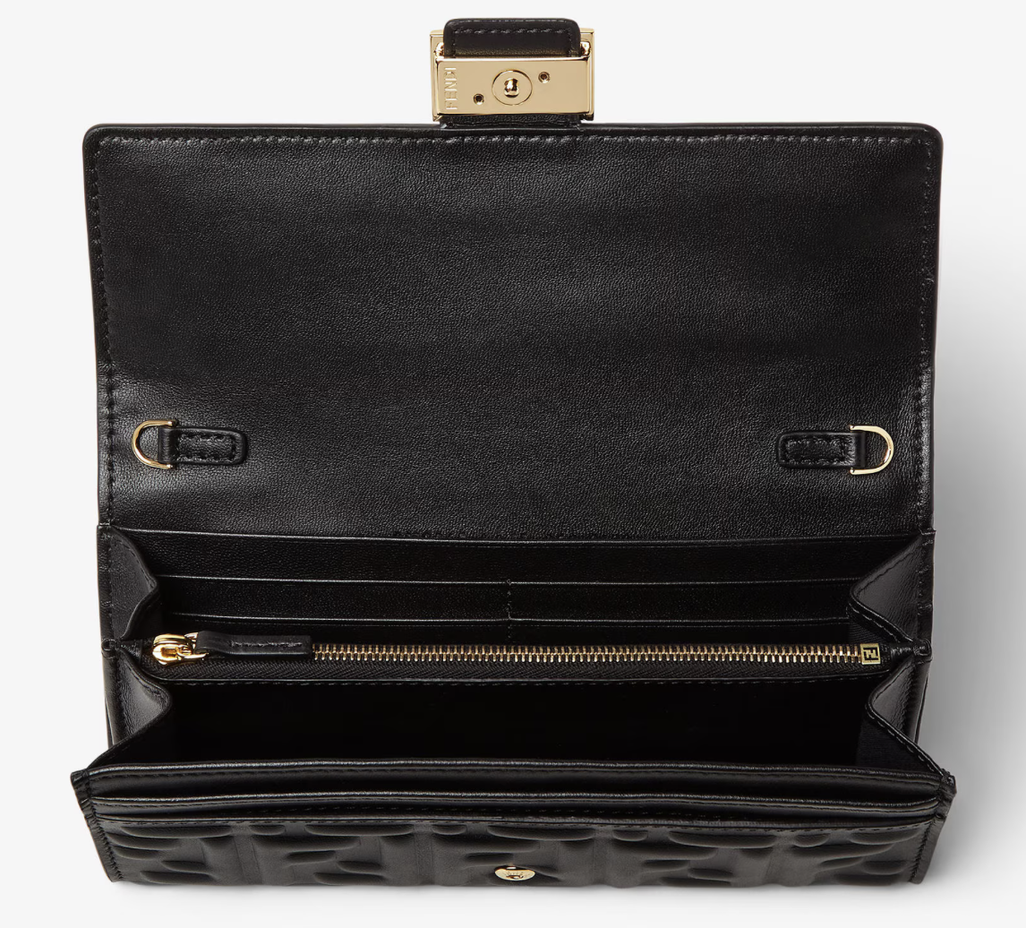 Fendi Baguette Continental Wallet on Chain