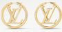 Louis Vuitton Louise Hoop GM Earrings