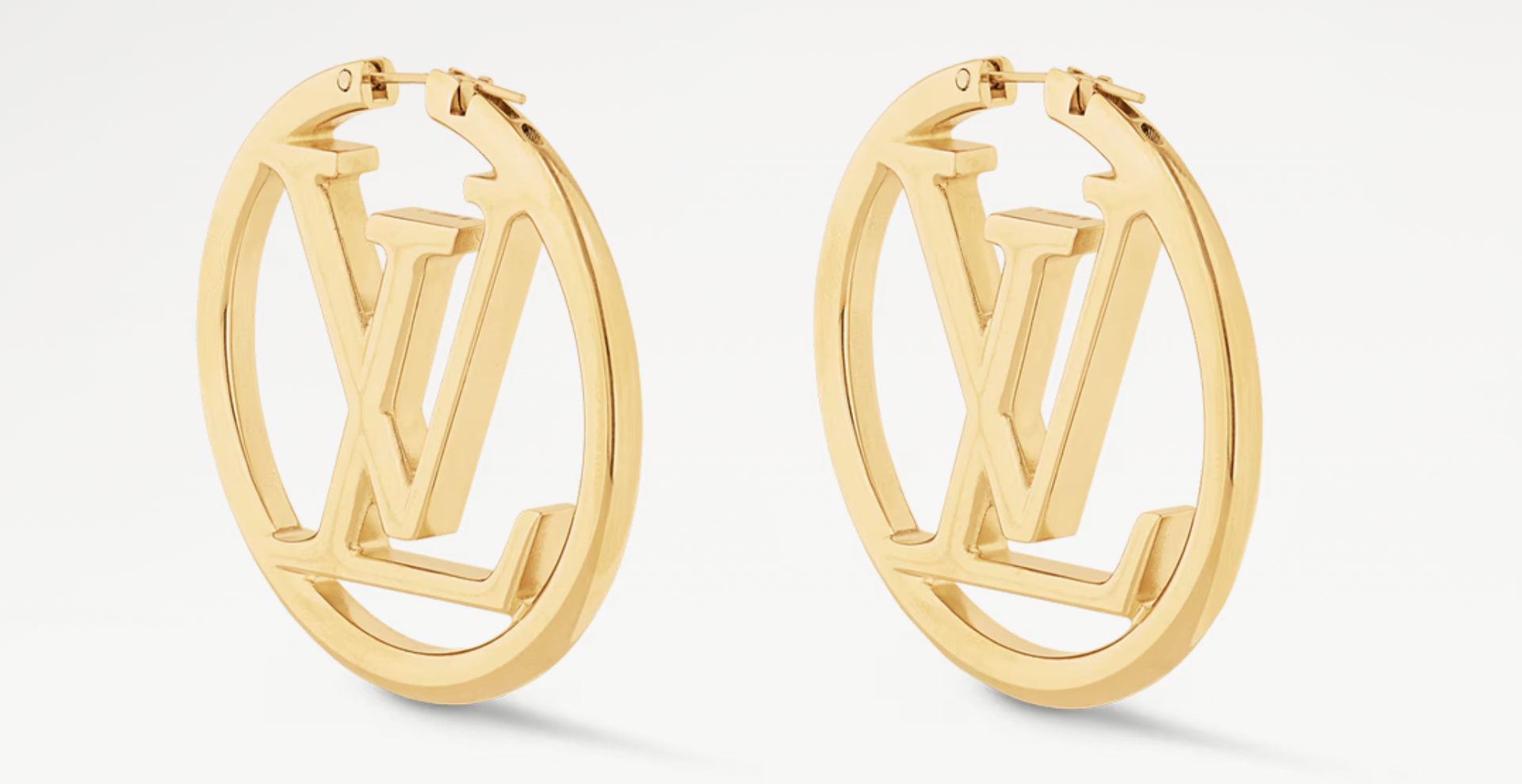 Louis Vuitton Louise Hoop GM Earrings