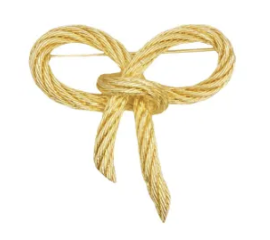 Dior Rope Bow Brooche