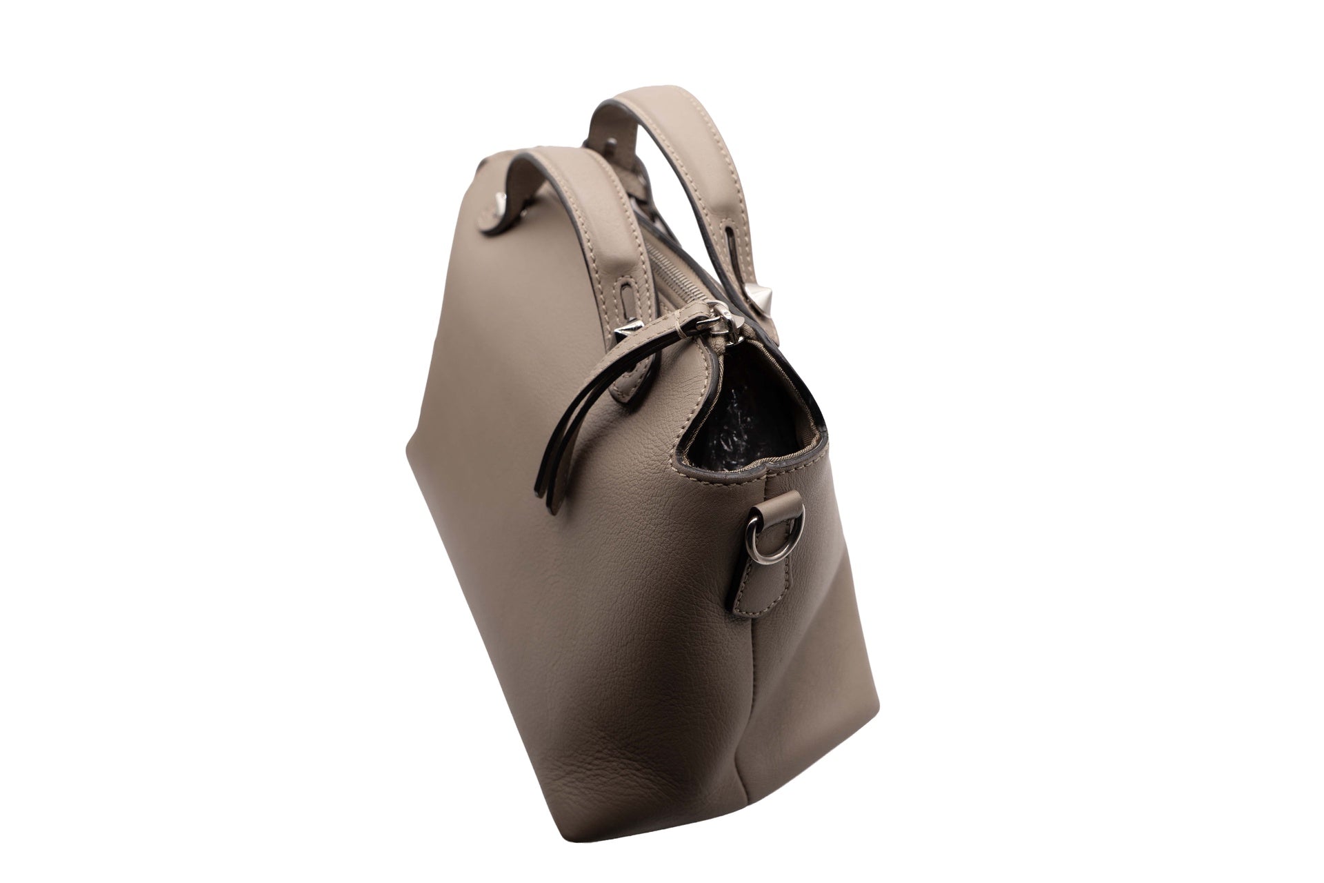 Fendi Leather By The Way 2 Way Taupe