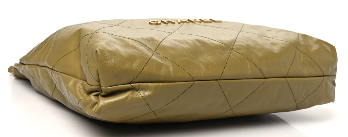 Chanel 22 Medium Olive Green