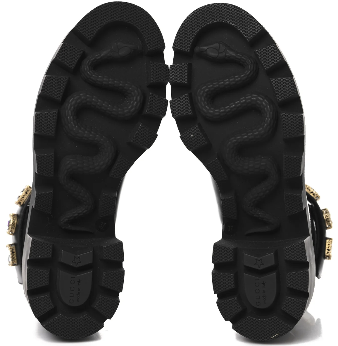 Gucci Crystal GG Trip Chelsea Ankle Boots