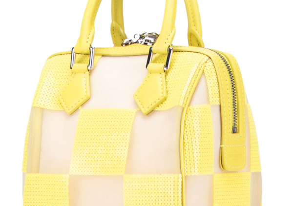 Louis Vuitton Damier Optic Mesh Sequin Cube Speedy