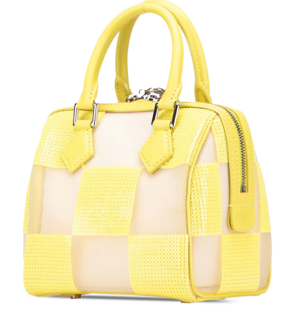 Louis Vuitton Damier Optic Mesh Sequin Cube Speedy