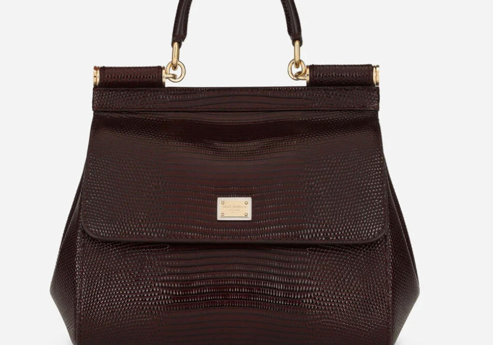 Dolce and Gabbana Burgundy Miss Sicily