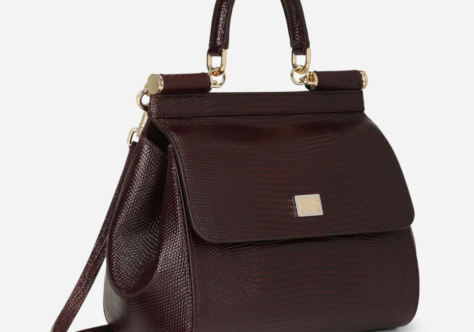 Dolce and Gabbana Burgundy Miss Sicily