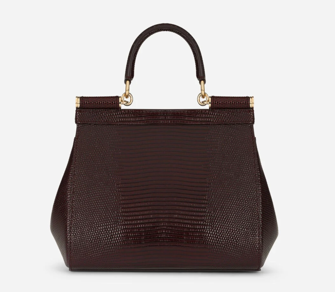 Dolce and Gabbana Burgundy Miss Sicily