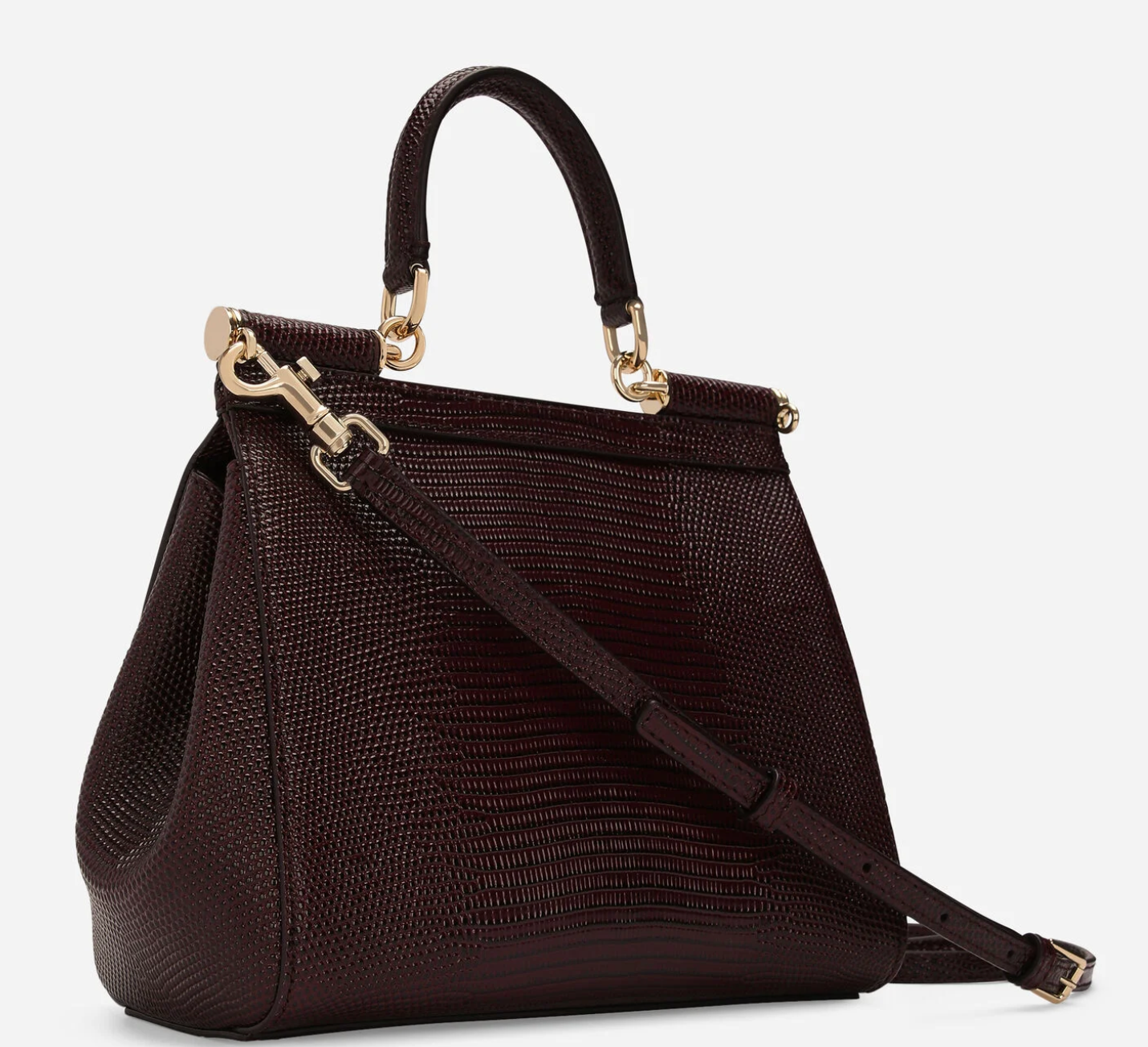 Dolce and Gabbana Burgundy Miss Sicily