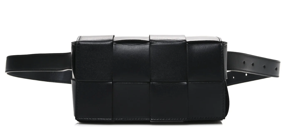 Bottega Veneta Nappa Maxi Intreccio Cassette Belt Bag