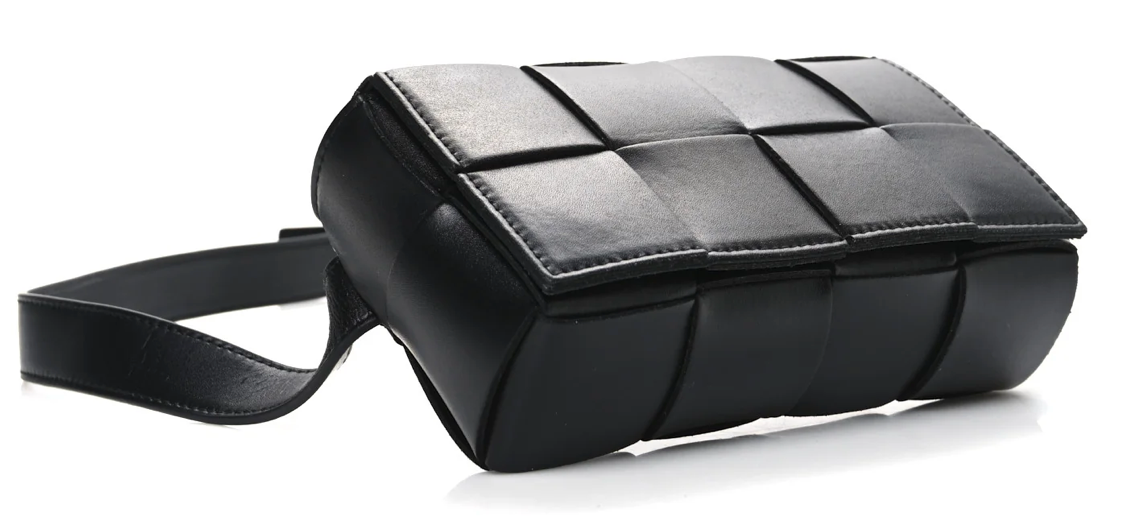 Bottega Veneta Nappa Maxi Intreccio Cassette Belt Bag