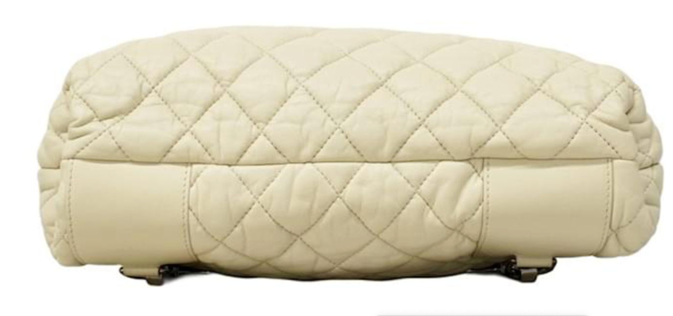 Chanel CoCo Cocoon Backpack White